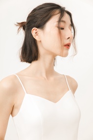 CONT - Naomi Bra Top เสื้อสายเดี่ยว ทรงครอป มีฟองน้ำในตัว