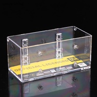 Uloverun Acrylic Display Case Fit For 1:64 Mini Size Dust Proof Clear Box Cabinet 1/64 Action Figures Display Box SG