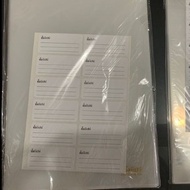 Map L daiichi clear map/ F4 clear map/ A4 clear plastic stop map RB9