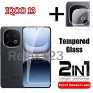 2IN1 For IQOO 13 5G Full Screen Protector Tempered Glass For Vivo IQOO 13 5G IQOO13 5G 2024 Casing T