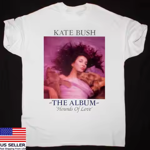 Kate Bush Album Hounds Of Love T Shirt Full Size S 5XL