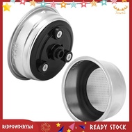 [Redpowderyan.] Stainless Steel Coffee Filter Basket Bottomless Portafilter 51mm Coffee Portafilter 