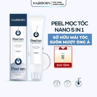 Kèm Quà - Lăn Mọc Tóc Peel Ion Hairborn 60ml Mocha Tinh Chất Mọc Tóc Công Nghệ Ion Nano 2 chiều