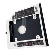 with Bezel Panel 2nd SATA 2.5" Hard Drive HDD SSD Optical Caddy for IBM Lenovo ThinkPad T430 W430 T5