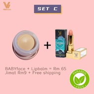 ✍️READY STOCK✍️Set C Babyface foundation cream VLLbeauty Natural Coverage Cantella Extract