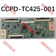 Original CCPD-TC425-001 TV Tcon board Panda Haier 43V31 LE43M31 Philips 43PFF5292/T3 [Quality Assura