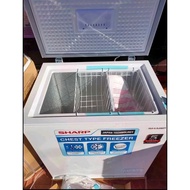 COD Sharp chest freezer 5.3cu.ft Inverter original fast freezing