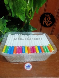 Kerajinan kertas selongsong 8mm Crown Mix Warna Warni kerajinan untuk mesin Horns bee/alat Injector 