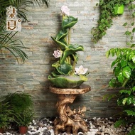 [READY STOCK]Floor Water Fountain Hallway Living Room Decoration Home Decoration Opening Gift Lucky Decoration Feng Shui Wheel