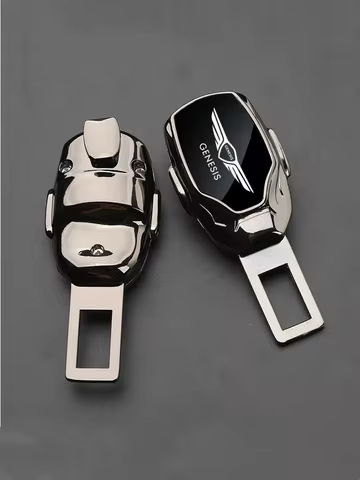 Car Safety Belt Buckle Extension Clip Safety Belt Buckle Thick Socket For Hyundai Genesis Coupe G80 