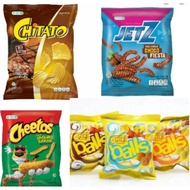 Cheetos jet zet/ chiki ball/ lays/ chitato/ qtela/ 1 pack (10 pcs) ko Lays Potato Chips Lays