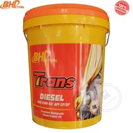 READY STOCK 18 LITER BHP TRANS DIESEL 20W50 ENGINE OIL OFFER LORI BAS LORRY VAN 100% ORIGINAL FAST S
