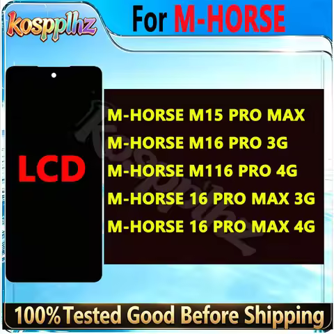 For M-Horse M15 Pro Max Plus / M16 PRO 3G / M116 PRO 4G / LCD Display Touch Screen Digitizer Assembl