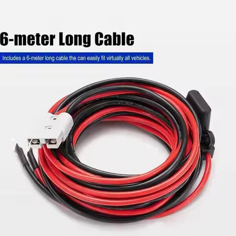 50A Wiring Kit Battery Cable Quick Connect Wire 12V 6m For Anderson Type P-lug Battery Cable Quick C