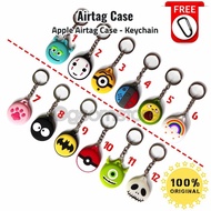 [ Apple Airtag Case Silicone Character Keychain Airtag Case - 7