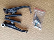 【藍鯊】速聯 Avid 5號V剎煞 把手 含螺絲  黑色 登山車 小折 小徑 V剎可通用換裝