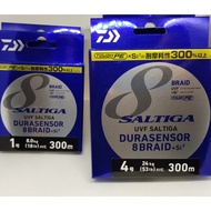 Daiwa Saltiga DuraSensor x8 Braid 300meter ORIGINAL MADE IN JAPAN 100%