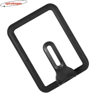 SPIRAKOGEO Skillet Lid, Visible Thickened Pot Cover, Replacement 13 * 18cm/15 * 18cm Black Silicone 