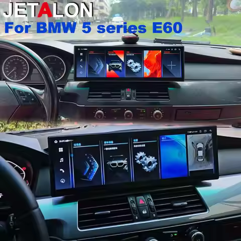 14.9" Android For BMW 5 Series E60 E61 E62 2003-2010 CCC CIC Car Radio Stereo GPS Navigation Multime