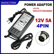 Hikvision 4 PIN 12V 5A 60W AC Adapter Power Supply Power Adaptor DVR CCTV Security Recorder -  YW120