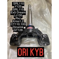 Kayaba KYB Fork T Under bracket Steering Stem 3 kaki SRL110,SRL110z,SRL110ZR,Y125,Ex5Dream,Lc135,Rxz