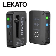 LEKATO MS-02 Wireless In Ear Monitor System IEM Wireless Guitar Transmitter & Receiver for Practice