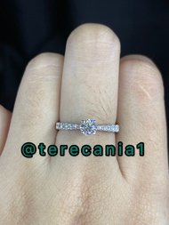 Cincin berlian eropa solitaire Emas : 70% Berat emas : 1.74gram Berlia