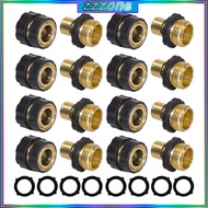 zzz 8Lots Commercial Quality Brass Hose Quick Connectors with Easy Twist Lock