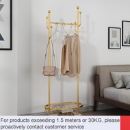 Bench🏮Rolling Cow Multifunctional Coat Rack Clothes Rack Floor Bedroom Hanging Cloth Rack Mobile Living Room With Wheels