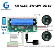 Pam8403 kit class d stereo amplifier bluetooth usb battery