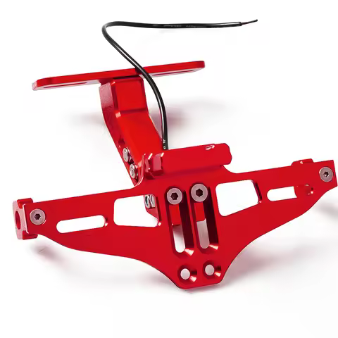 Motorcycle License Holder Rear Registeration Plate Frame Cover for Macbor Montana Xr5 Ducati Diavel 