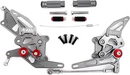 Arashi Rearsets Footrests FootPegs for KAWASAKI NINJA 250R EX250J SE 2008-2012 Motorcycle Accessorie