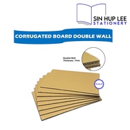 Corrugated Board Layer Pad A4 Size / A3 Size (Double Wall) / Card Board / Art Craft Board / Craft Pa