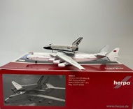 1:400 飛機模型 Herpa Wings 562812 Antonov AN-225 Mriya &amp; RKK Energiya Buran Space Orbiter (OK-1.01) Set 1:400 Registration CCCP-82060