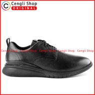 HM015 SEPATU PANTOFEL HUSH PUPPIES PRIA ORIGINAL FORMAL KULIT BLACK