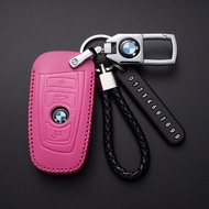 Sarung Kunci BMW 1 3 5 7 Series X1 X3 X4 X5 F10 F20 F30 F18 F25 M3 M4 E34 E36 Remote Key Leather Cas