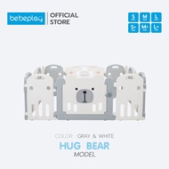 Bebeshop คอกกั้นเด็ก Bebeplay (Hug Bear) ผลิตจากวัสดุ HDPE / Food Grade ไม่เป็นอันตรายต่อเด็ก ฐานจุก