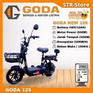 SEPEDA GODA 125 GOLDEN MANGO 125 GODA NEW 125 SEPEDA LISTRIK GODA