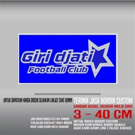 GIRI DJATI FC FOOTBALL CLUB PATCH EMBROIDERED LOGO/ EMBLEM | HP-66