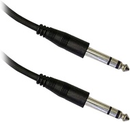 CableWholesale 25-Feet 1/4-Inch Stereo Male to 1/4-Inch Stereo Male Cable black 25 Feet