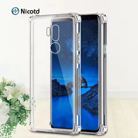 For LG G7 V50 ThinQ TPU Transparent soft back cover case for lg G8s G8 ThinQ Q60 Q9 K50 K40 V35 V40 