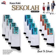 SCHOOL SOCKS 3 6 AND 12 PAIRS ELEMENTARY SCHOOL, MIDDLE SCHOOL, HIGH SCHOOL, BLACK AND WHITE C0D Sch