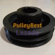 Pulley puli besi cor B2 - 6" as 20mm 22mm 24mm 25 28 30 32 35 38 mm pully besi cor
