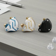 KZ ZS10 Pro 4BA+1DD Metal-IEM Earphones, TWS & Wired, Noise-Cancelling HiFi Earbuds  Fon Telinga ZS1