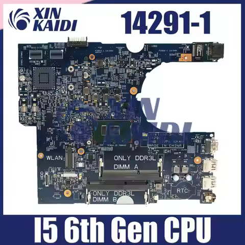 For Dell Latitude 3570 3470 Laptop Motherboard 14291-1 0YKP8M 0P5M6K 0VWFGF 056VN2 51VP4 I3 I5 I7 DD