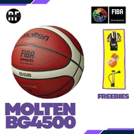 RF Molten BG4500 FIBA Approved Indoor Basketball – Official Size 7 Leather Cover