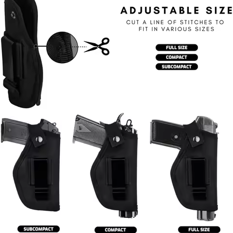 Holster Right Left OWB IWB Universal for Inside Concealed Carry Holster for G17 19 23 25 26 27 29 30
