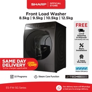 SHARP 8.5kg 9.5kg 10.5kg 12.5kg  Front Load Washer l Washing Machine ES-FW85SG | ES-FW95SG ES-FW105S