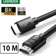 Ugreen 8K HDMI V2.1 HDR Cable Male to Male Braided 10m Black 60633
