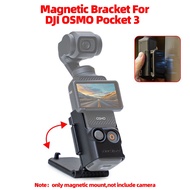 Sunnylife Magnetic Mount Base For DJI Osmo Pocket 3 Multifunctional Magnet Bracket Stand Osmo Pocket